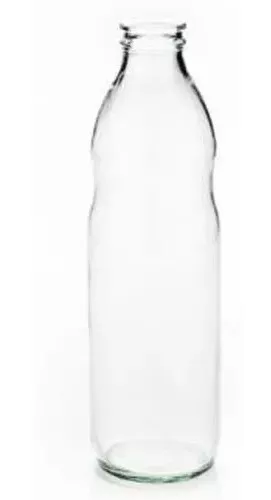 1 Litro, Hojas y pájaros 600 ML Ferexer Botella de Agua de Cristal Botella de Vidrio 1 Litro 