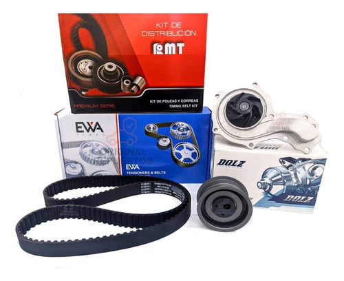 Kit Distribucion + Bomba Agua Vw Senda Gol 1.6 Diesel