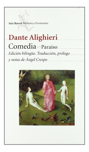 Comedia Dante Alighieri Editorial Seix Barral 