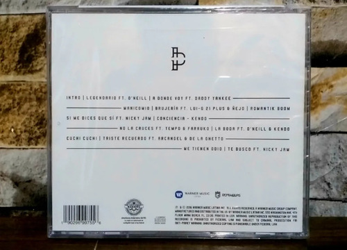 Blanco Perla Cosculluela Cd Reggaetón Fotos Reales Edición Limitada (Usado)
