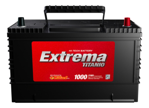 Bateria Willard Extrema 27ad-1000 Mitsubishi Sportero 3.2l