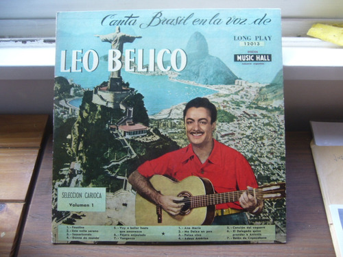 Leo Belico Selección Carioca Vol 1 / Vinilo Importado / 1958