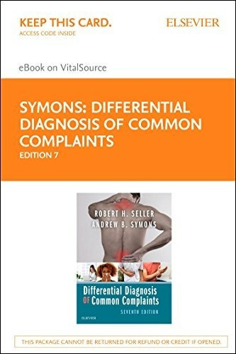 Book : Differential Diagnosis Of Common Complaints Elsevier