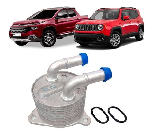 Trocador De Calor Radiador Cambio Tf72 Renegade Fiat Toro