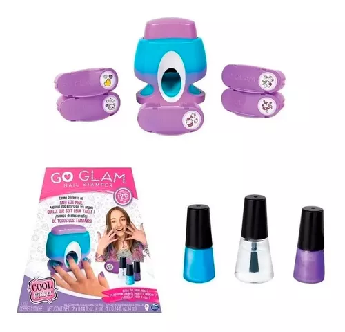 Conjunto Pintura de Unhas - Go Glam Nail Stamper SUNNY BRINQUEDOS