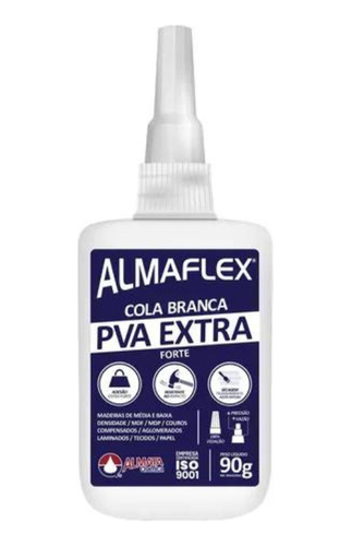 Cola Branca Pva Extra Forte 768 90g - Almaflex