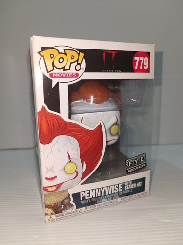 Funko Pop Pennywise With Beaver Hat 779 Fye (Usado)
