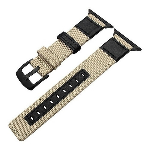 Cuero De Lona Para Apple Watch Band Series 8 7 6 5, 40 44 Mm