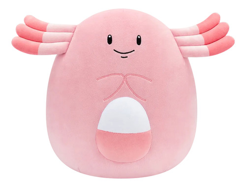Peluche Chansey Squishmallows Pokémon 35cm Sqpk00072 Color Rosa
