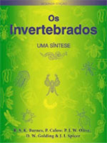 Os Invertebrados, De Calow, Peter. Editora Atheneu, Capa Mole, Edição 2ª Edição - 2008 Em Português