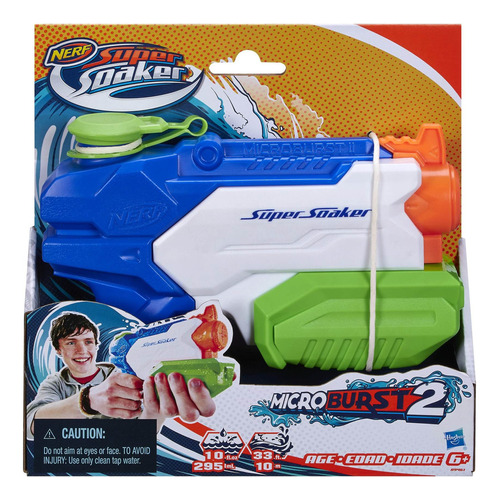 Nerf Super Soaker A9461 Microburst 2 Blaster, 1 Paquete