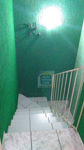 Sobrado Com 3 Dormitórios À Venda, 73 M² Por R$ 240.000,00 - Boqueirão - Curitiba/pr - So0313