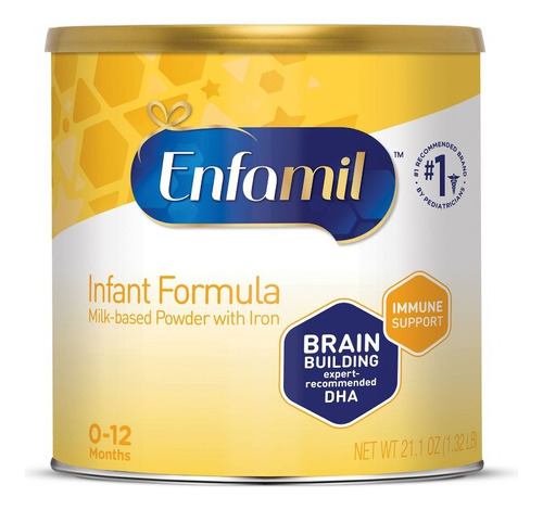 Enfamil Milk-based Powder Infant Formula 21.1 Oz 0-12 Meses