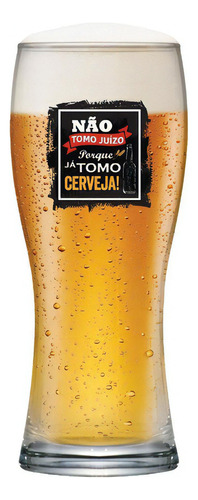 Copo De Cerveja Frases Engraçadas Não Tomo Bavaria 290ml