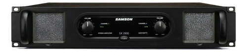 Potencia Samson H 900+900/4, 700+700/8, 1400+1400/2 Cuo Color Negro Potencia de salida RMS 1400 W