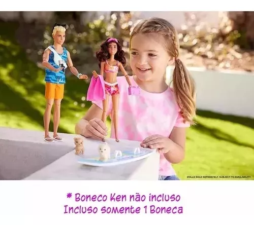 Boneca Barbie O Filme Boneca Dia do Surf - Mattel - TRENDS