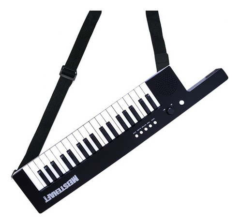 Keytar 37n Para Niño Recargable Negro Meistehaft