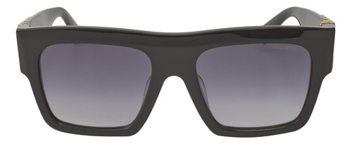 Miu Miu Mu 10ws 1ab-5d1 Square Shape Black Gold (Usado)