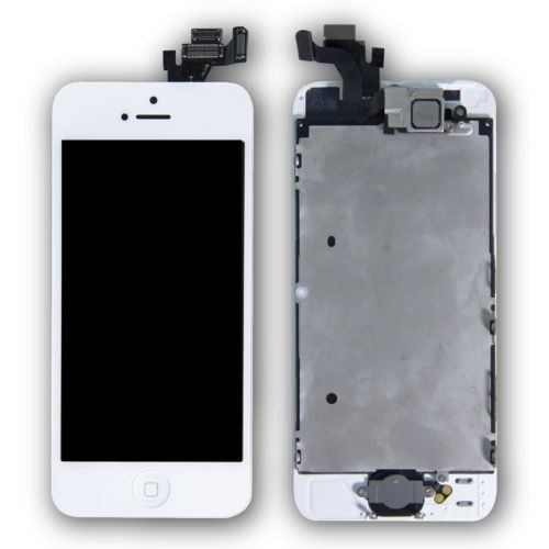 Savfy Para El iPhone 5 Blanco Completo Montaje Táctil Pantal