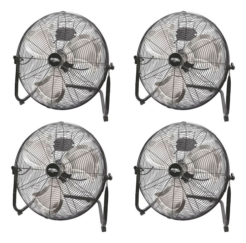 Ventilador Industrial De Piso 22 Pulgadas Adir 12387 4 Pieza