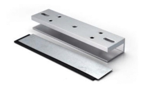 Bracket Tipo U Zkteco Para Puertas De Vidrio P/chapa Lm-280