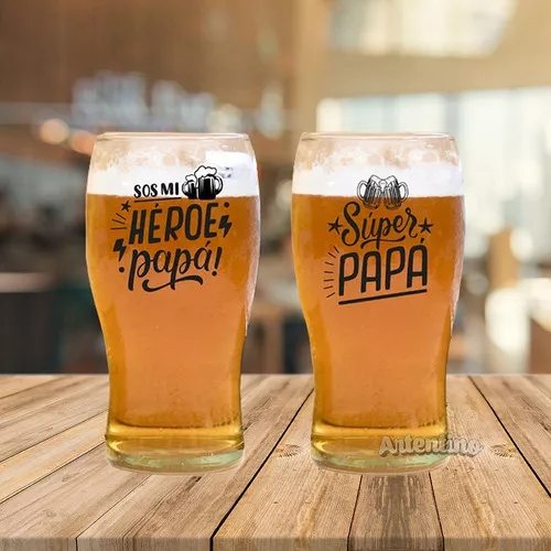 Vaso Cervecero #cerveza #beer #vaso #pinta #frase #vidrio  Copas de  cerveza, Jarras de cerveza, Tazas dia del padre