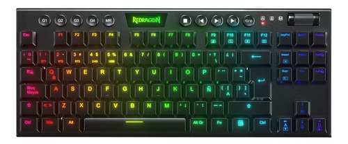 Teclado Inalambrico Redragon Horus Tkl Switch Red Español