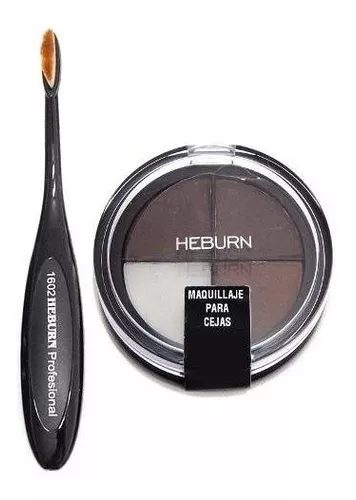 Heburn Profesional Kit 525 Cejas: Set Maquillaje + Brocha | MercadoLibre