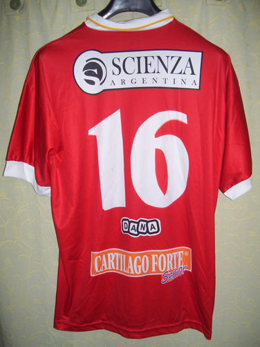 Deportivo Español Dana 2013 Match Worn Talle 5 Banco Ciudad (Usado)