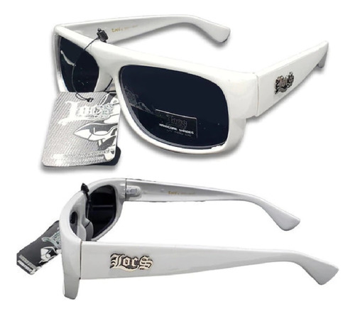 Anteojos Sol Gafas Locs Gangster Hip Hop 9001-wht Importados