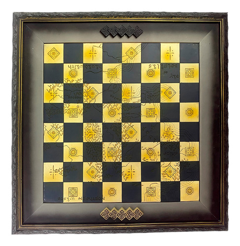 Jogo Xadrez Completo Senhor Dos Anéis Temático 50x50cm Set 2