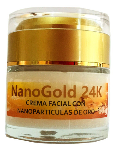 Crema Facial Con Nanopartículas De Oro 24k