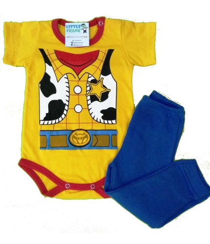 Conjunto Bebe Varon Woody Toy Story Body Y Pantalón