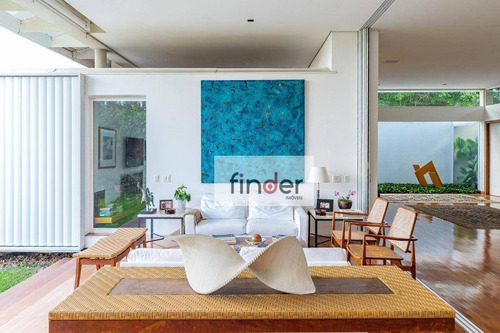 Imagem 12 de 30 de Casa À Venda Na Rua Santa Judite, Jardim Guedala. Projeto De Thiago Bernardes, Vista Panorâmica, Piscina, Solarium, Sauna, 3 Dormitórios, 4 Vagas. - Ca0987
