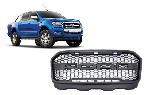 Mascara Tunning Ford Ranger 2016-2020 Raptor