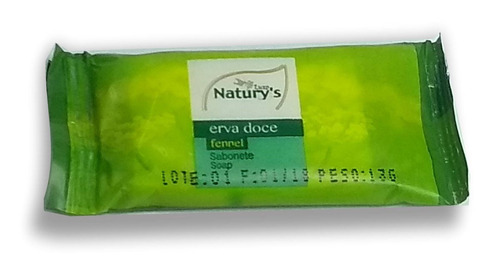 Mini Sabonete 13g Erva Doce -natury´s Cx 60 Pçs