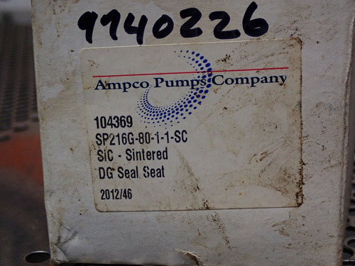 Ampco Pumps Company 104369 Sp216g-80-1-1 Seal Seat Silic Zza