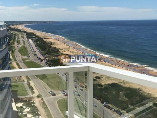 Imagen 27 de 30 de Apartamento Penthouse, 4 Dormitorios Y Dependencia, Brava, Punta Del Este, Alquiler