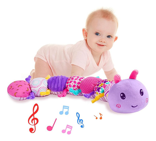 Jollybaby Baby Girl Toy, Baby Girl Gift Musical Stuffed Anim