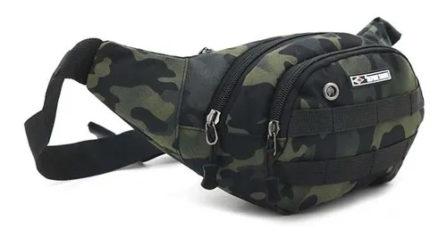 Riñonera Alpine Skate Tactica Militar Reforzada Camuflado