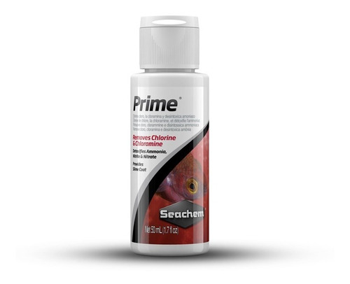 Seachem Prime 50ml Acondicionador De Agua