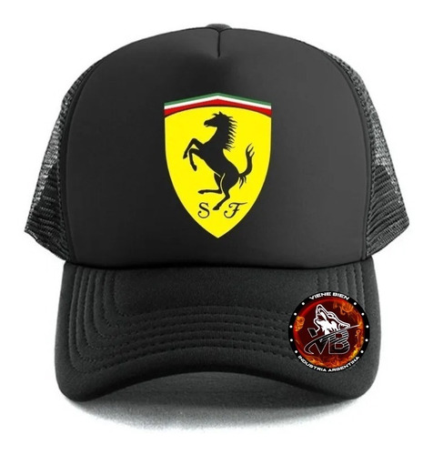 Gorra F1 Ferrari Trucker (gorrasvienebien)