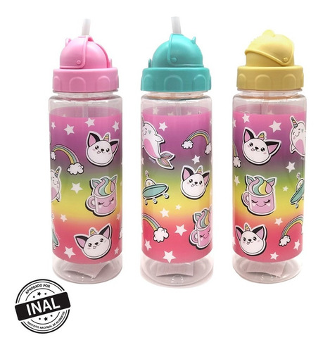 Botella Agua Skora 550ml Gym Pico Rebatible Tapa A Rosca