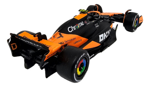 Auto Formula 1 Mclaren Mcl38 2024 #4 Lando Norris Esc. 1/43 Naranja