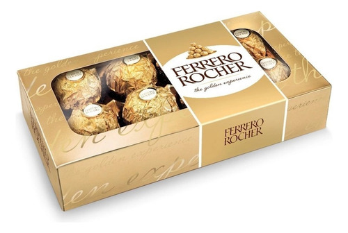 Bombom Ferrero Rocher Com 8 Unidades