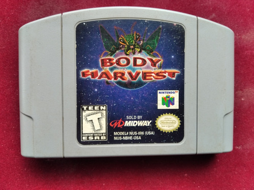Body Harvest ( Nintendo 64 N64 ) 20v               _\(^o^)/_