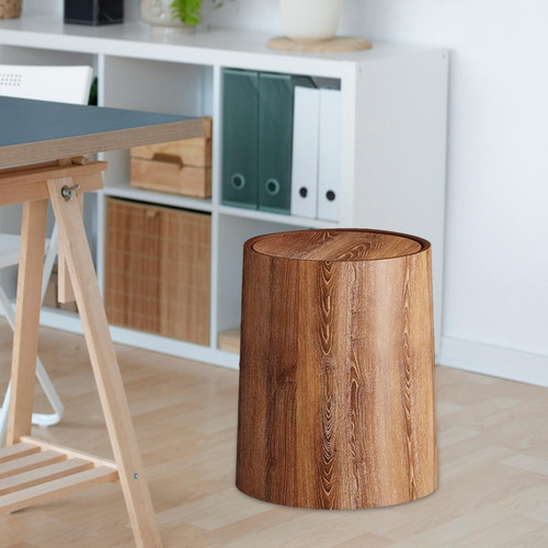 B Papelera De Grano De Madera, Cesta De Basura, Contenedor S