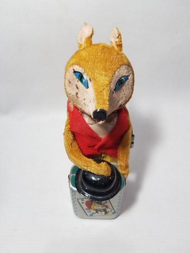 Imagen 3 de 8 de Antiguo Juguete Zorro Mago A Cuerda 1950 Funciona Mag 57321