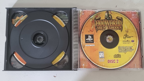 Jogo Oddworld Abe's Exoddus - Ps1 Psx (Usado)