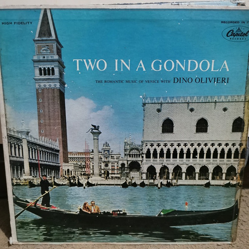 Disco Lp Dino Olivieri-two In A Gondola